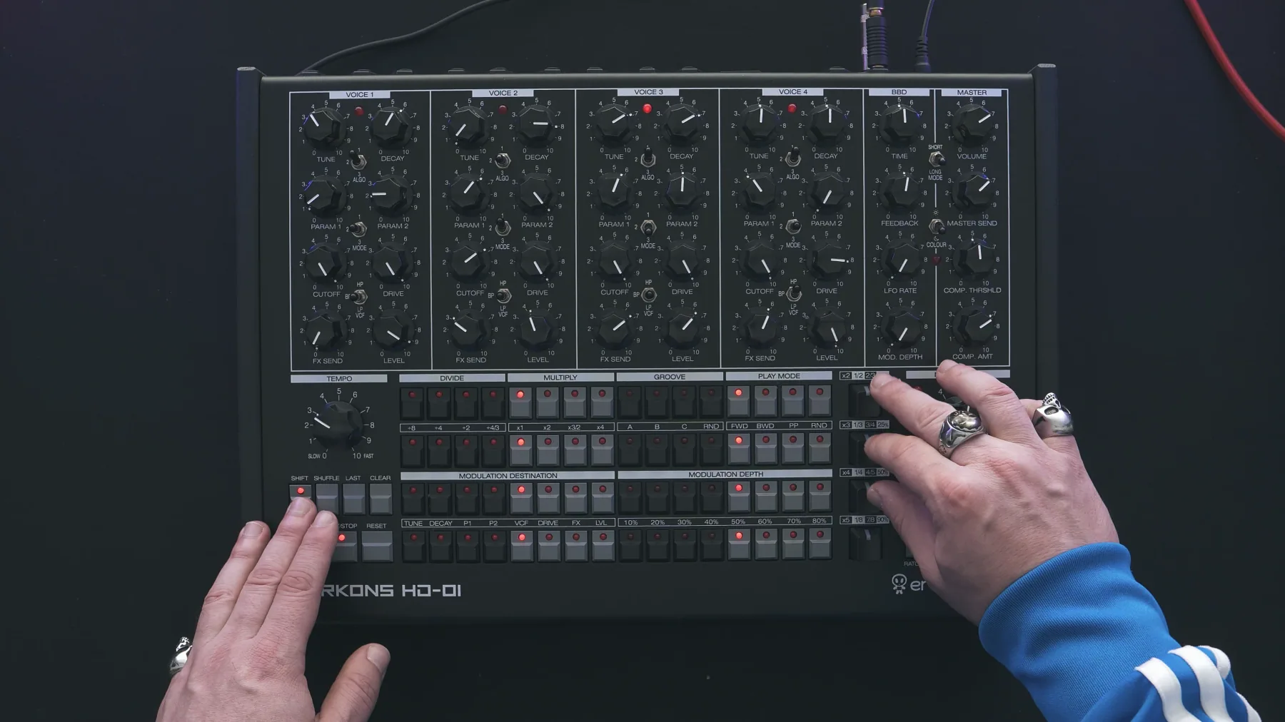 Erica Synths Perkons hardware performance