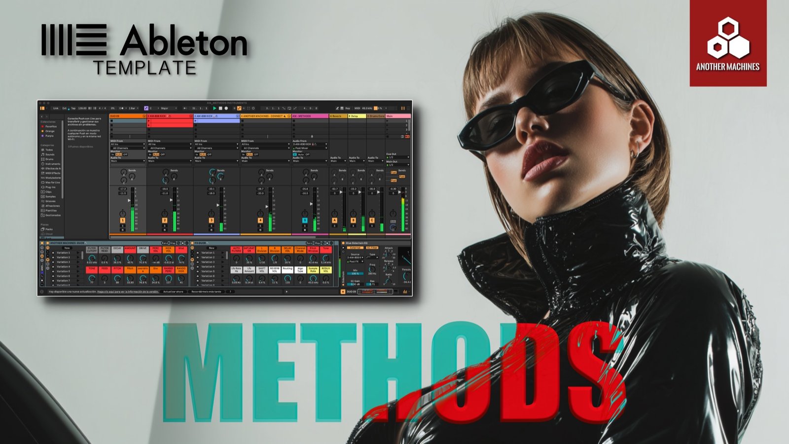 METHODS Ableton Live 12 Suite instrument template cover