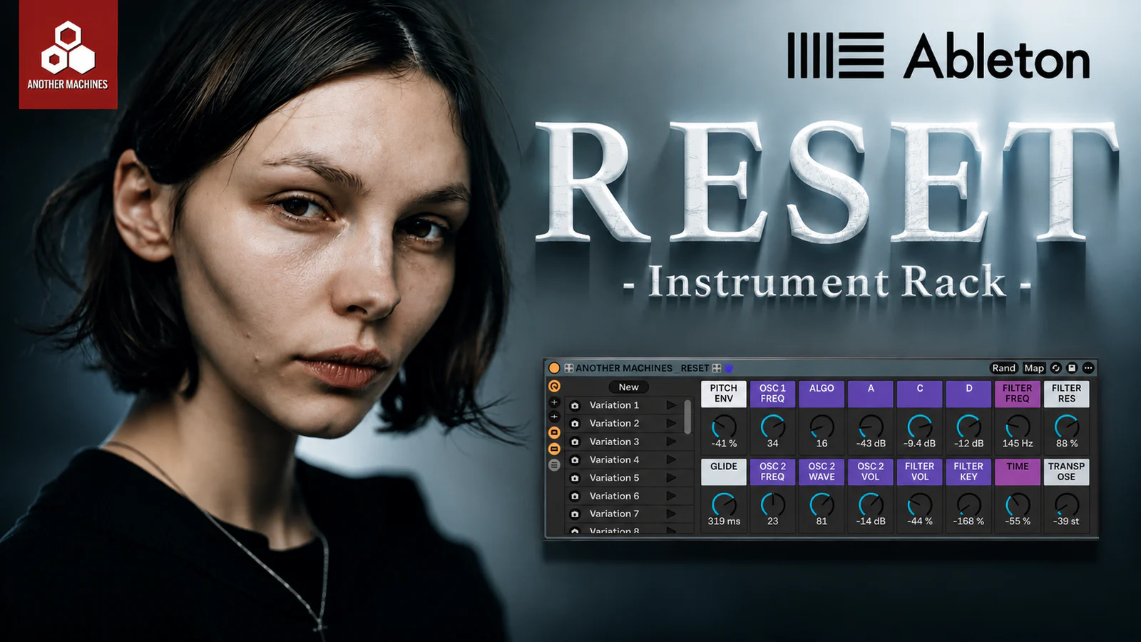 RESET Ableton Live 12 Suite Instrument Rack cover